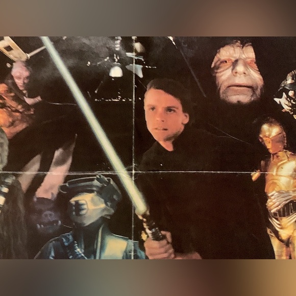 1984 Vtg Officially Licensed Lucasfilm Double Sided Star Wars Is Forever Poster - Picture 4 of 9